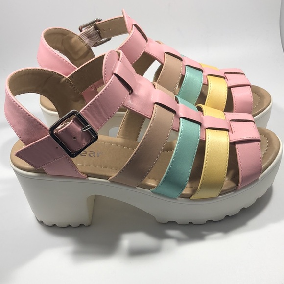 Koi Footwear platform sandals, size 38 - Picture 2 of 4